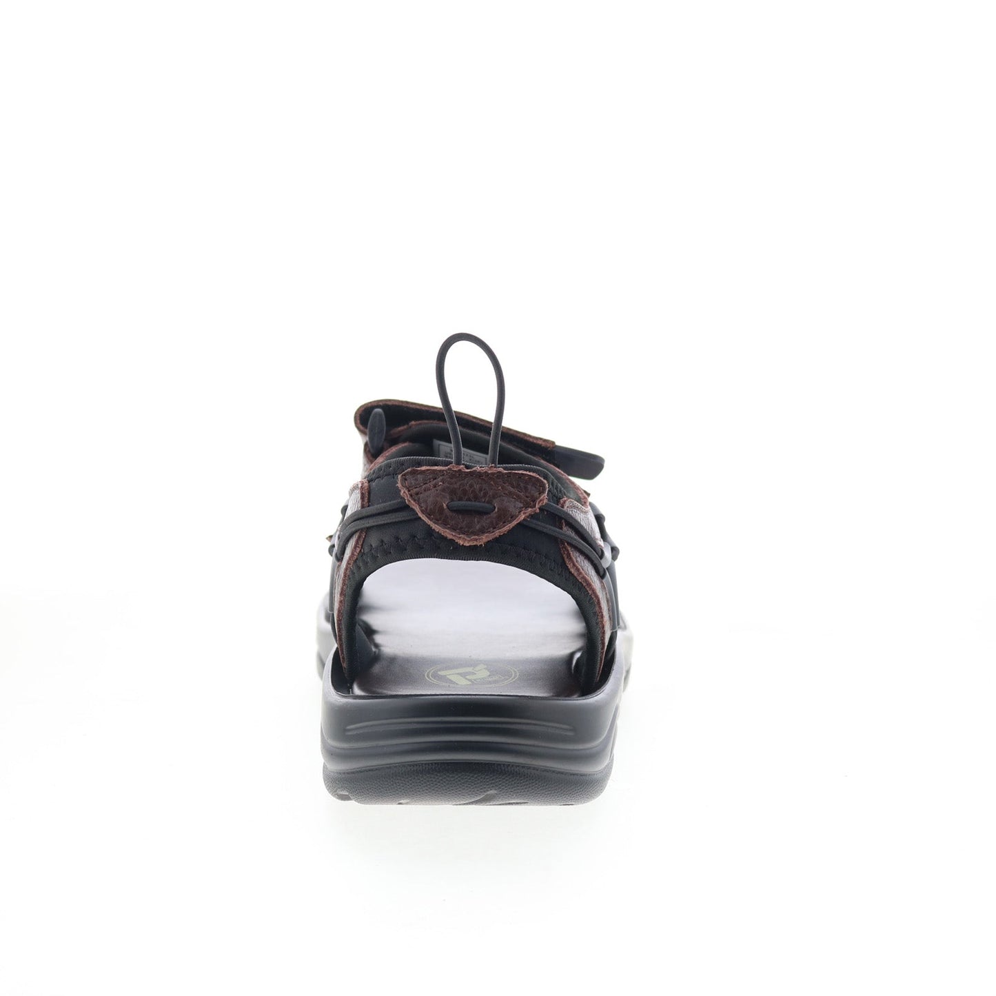 Propet SurfWalker II MSV023LBR Mens Brown Leather Strap Sport Sandals Shoes