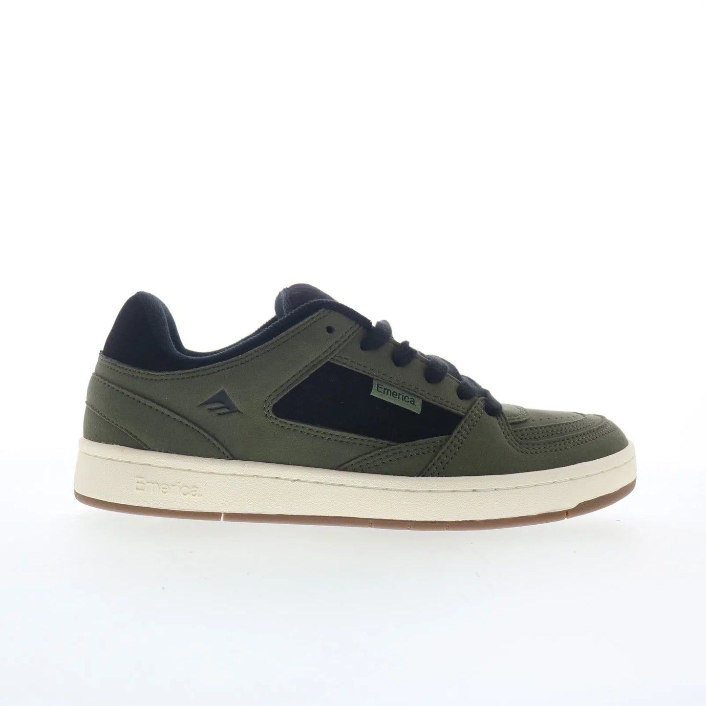 Emerica Mute 6101000157302 Mens Green Skate Inspired Sneakers Shoes