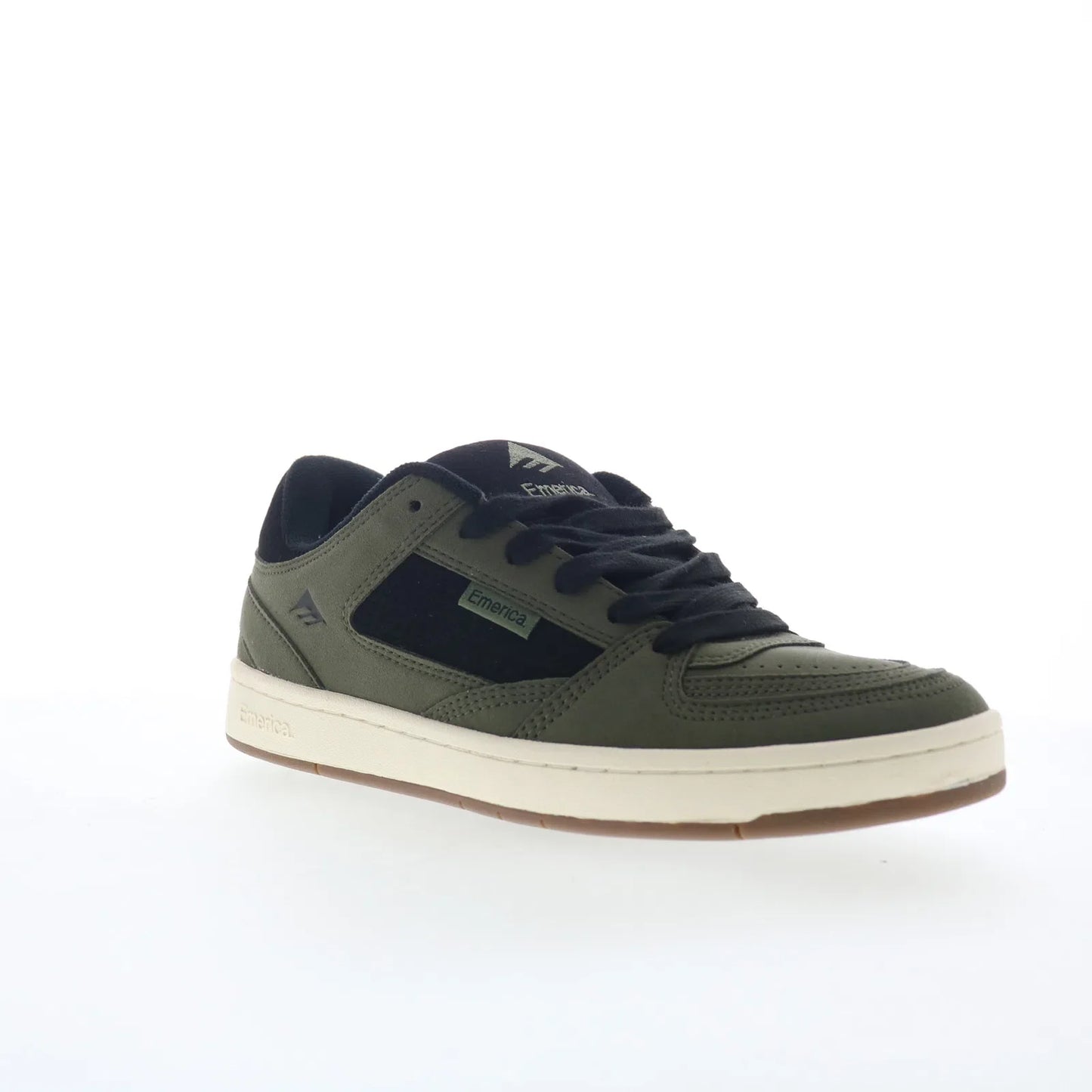 Emerica Mute 6101000157302 Mens Green Skate Inspired Sneakers Shoes