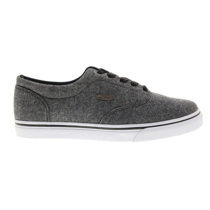 Lugz Vet MVETLCHC-060 Mens Gray Canvas Lace Up Lifestyle Sneakers Shoes