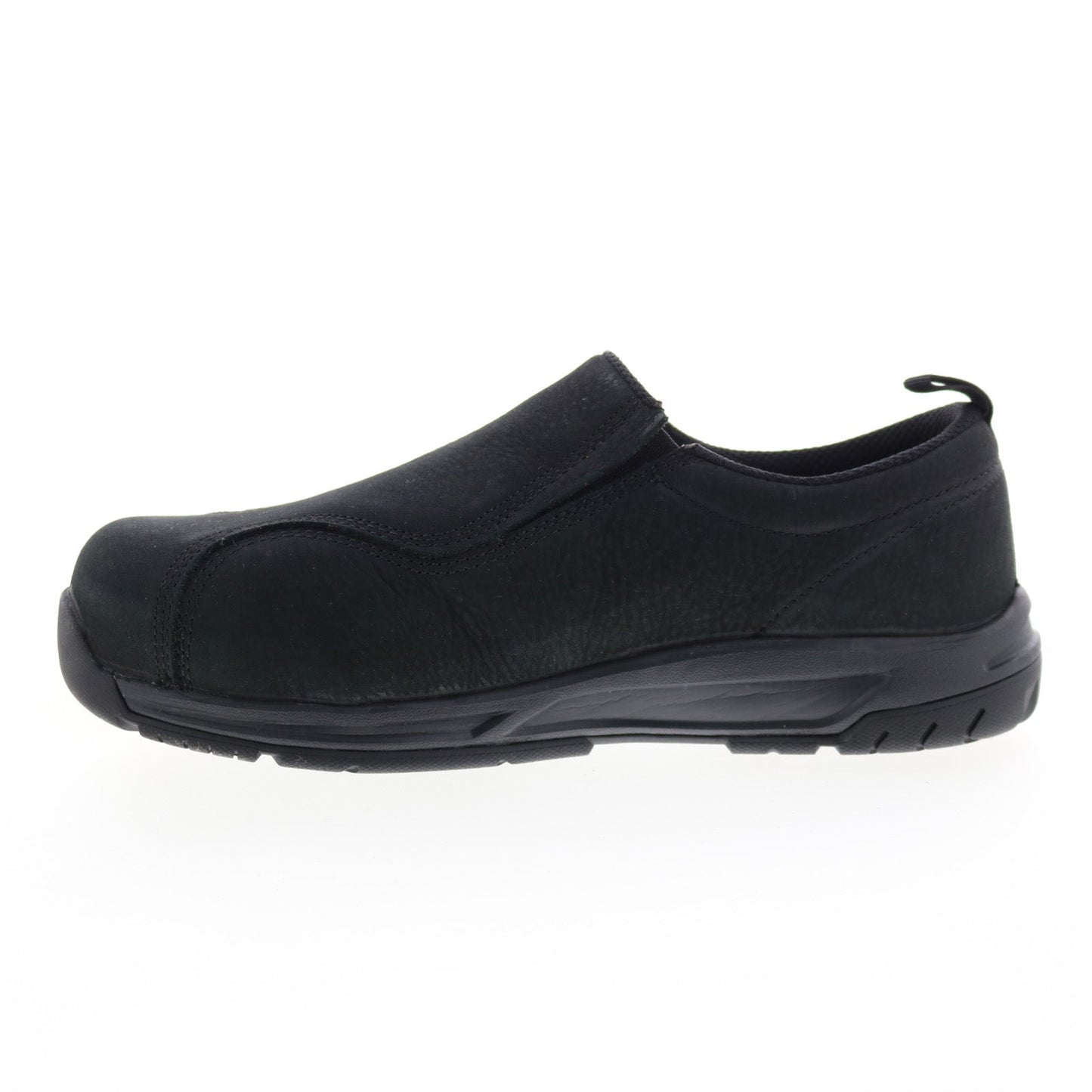 Nautilus Slip-On Composite Toe ESD Mens Black Work & Safety Shoes