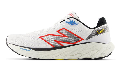 Fresh Foam X 880v14 (2E) Men's :White | Neo Flame