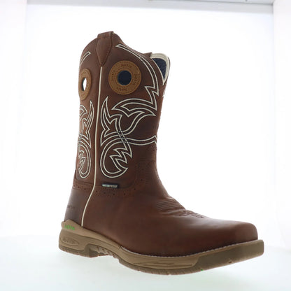 Justin Boots Nitread Waterproof Composite Toe Mens Brown Work & Safety Boots