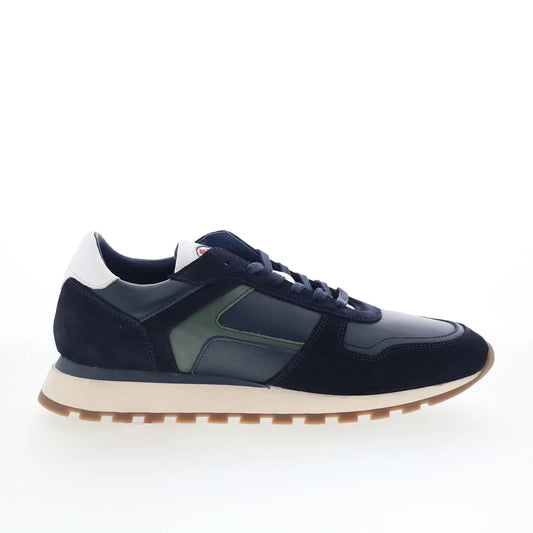 Pajar Nivio PDPAS00557.01 Mens Blue Leather Lifestyle Sneakers Shoes
