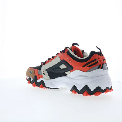 Fila Oakmont TR 1JM00649-006 Mens Black Leather Athletic Hiking Shoes