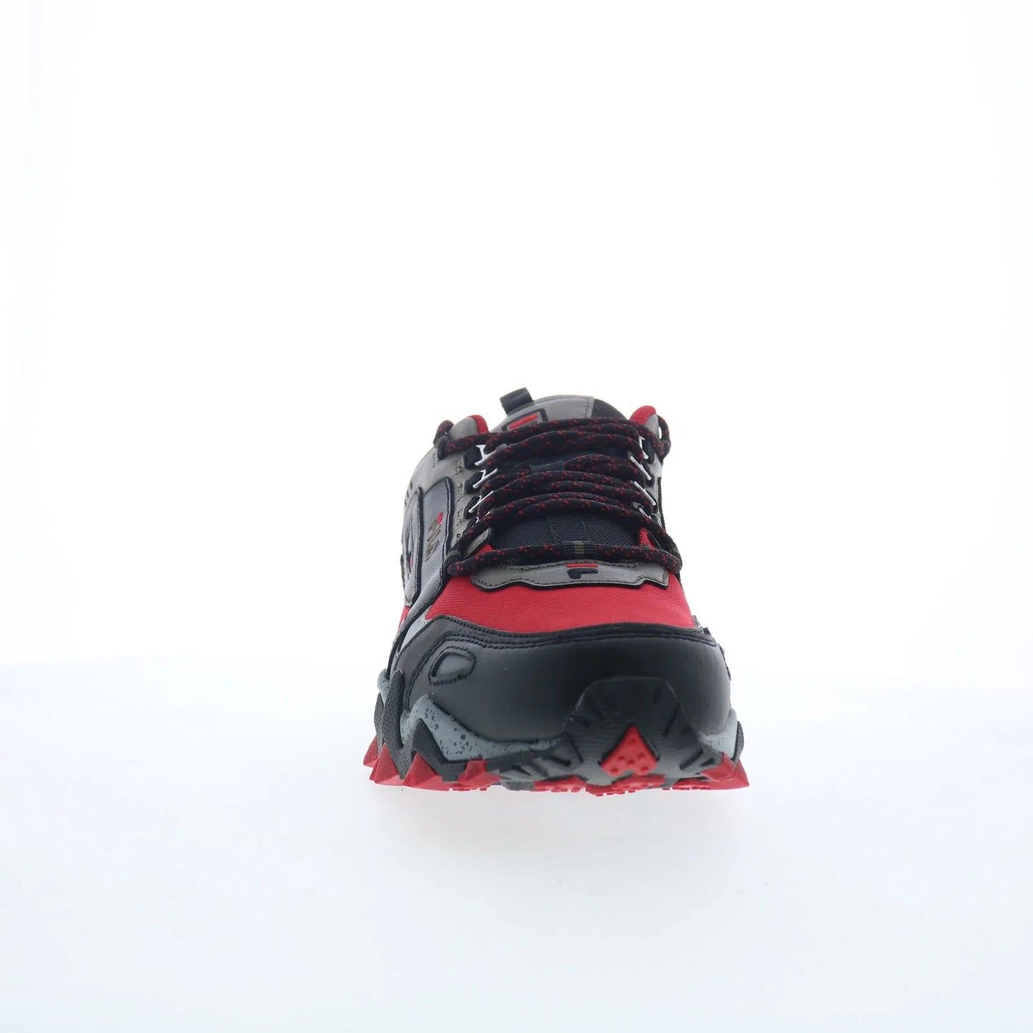 Fila Oakmont TR 1JM01258-607 Mens Red Leather Lace Up Athletic Hiking Shoes