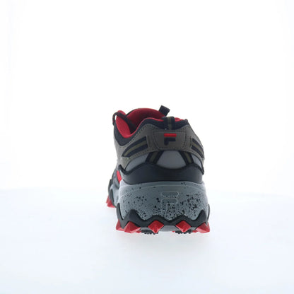 Fila Oakmont TR 1JM01258-607 Mens Red Leather Lace Up Athletic Hiking Shoes