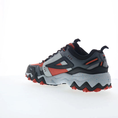 Fila Oakmont TR 1JM01565-603 Mens Orange Leather Lace Up Athletic Hiking Shoes
