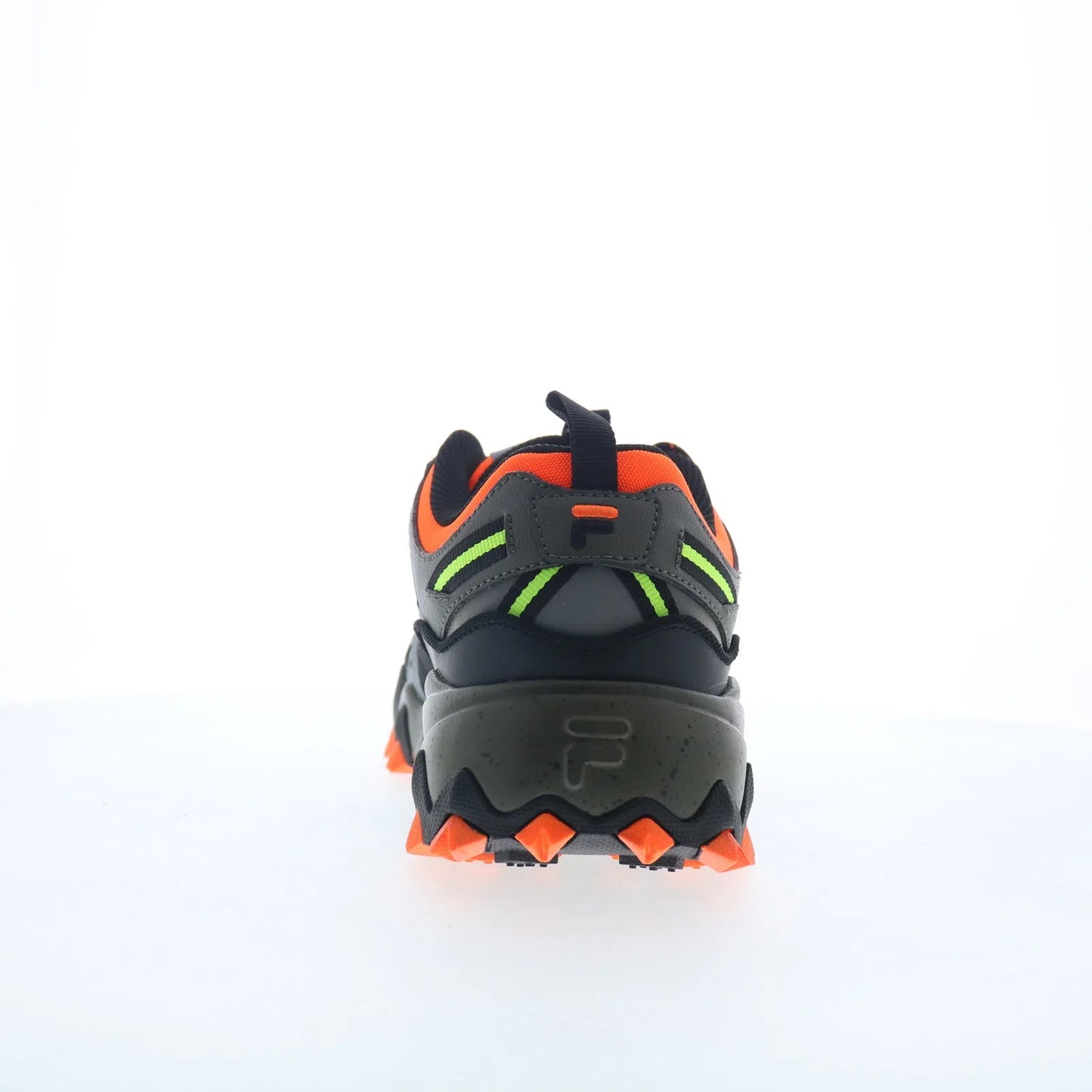 Fila Oakmont TR 1JM01565-865 Mens Black Leather Athletic Hiking Shoes