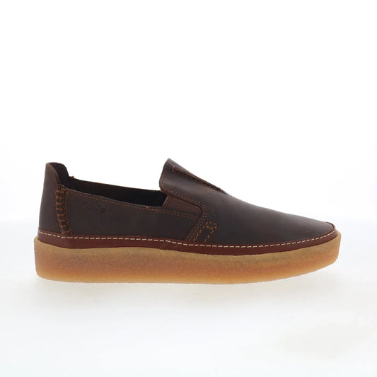 Clarks Oakpark Step 26176968 Mens Brown Loafers & Slip Ons Casual Shoes