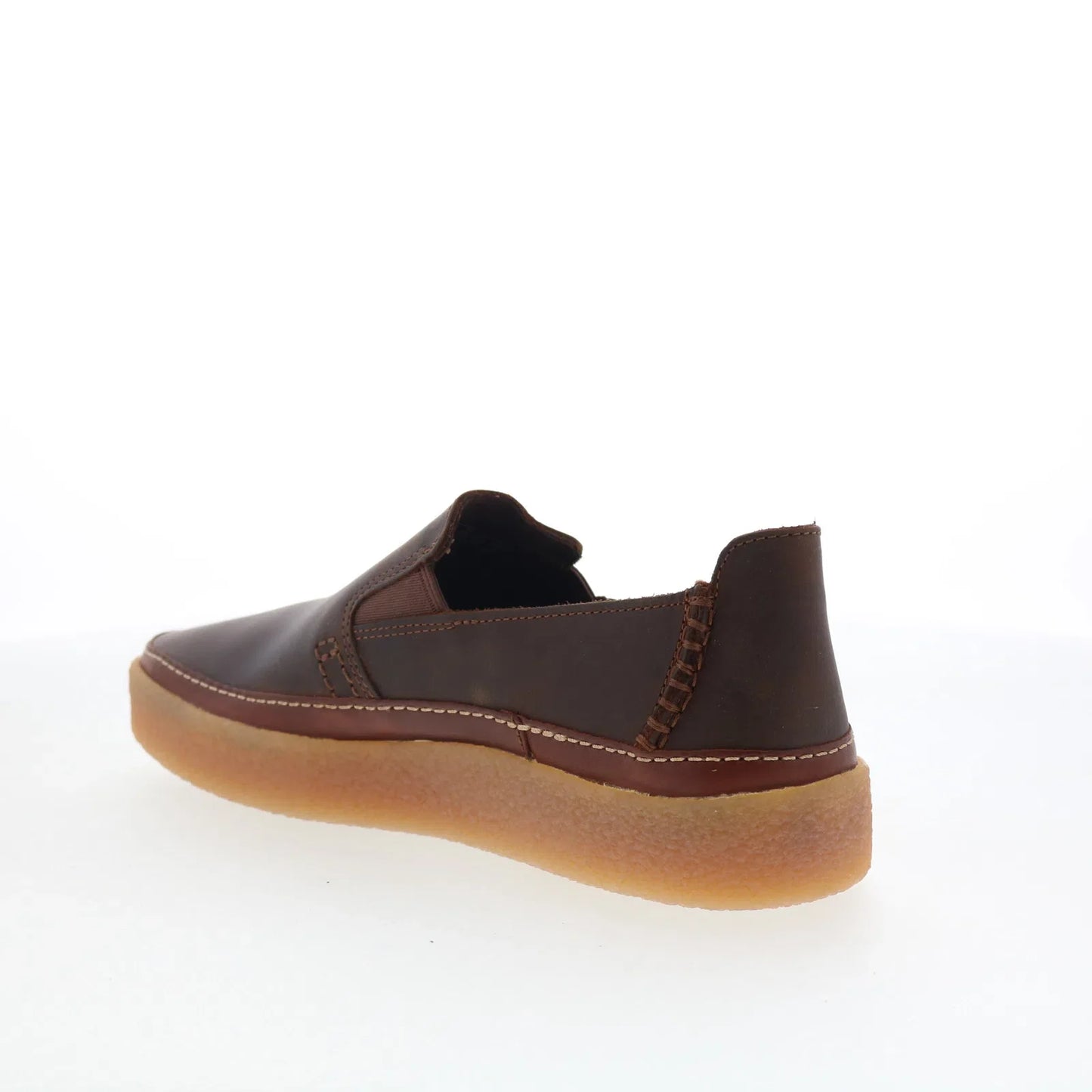 Clarks Oakpark Step 26176968 Mens Brown Loafers & Slip Ons Casual Shoes