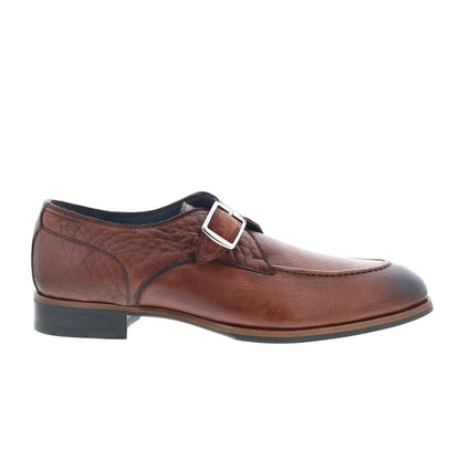 Di Bianco Parma Mens Brown Leather Loafers & Slip Ons Casual Shoes