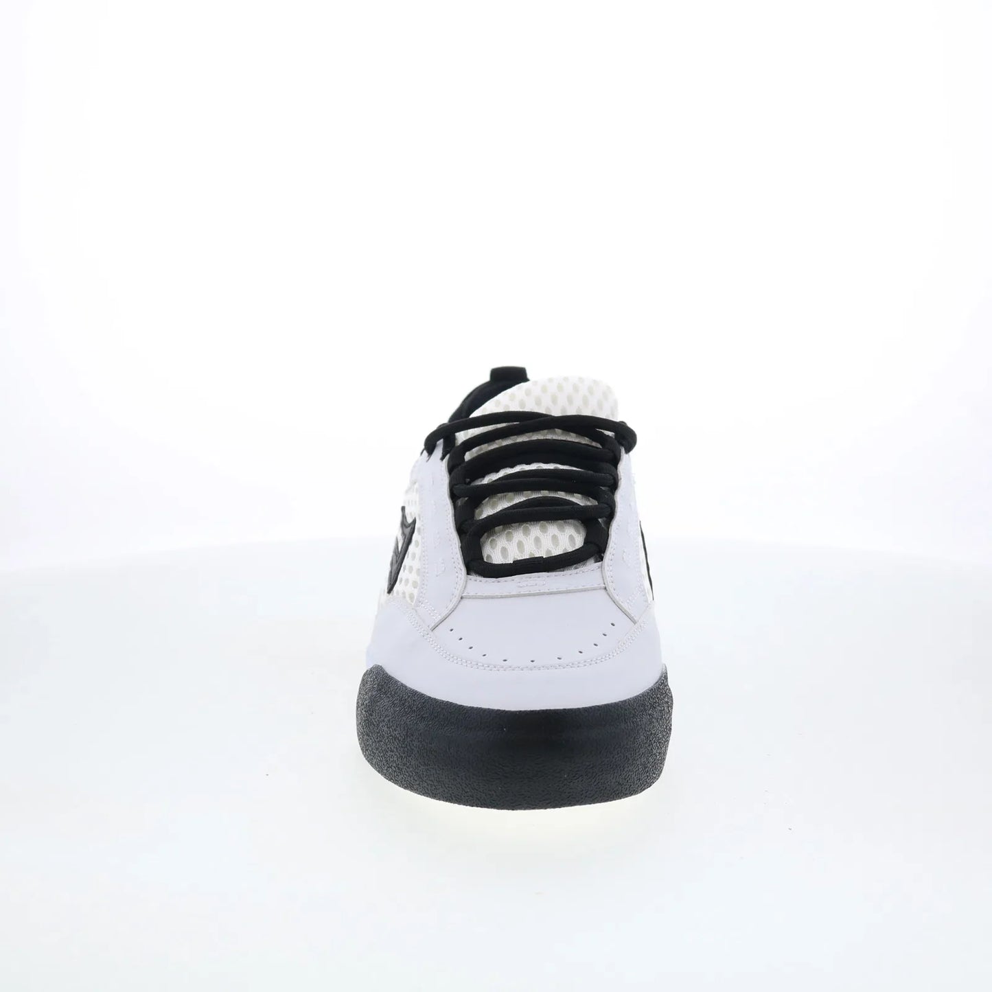 Lakai Payload Mens White Leather Lace Up Skate Inspired Sneakers Shoes