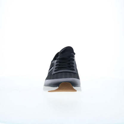 Steve Madden P-Berlyn Mens Black Synthwtic Lace Up Lifestyle Sneakers Shoes