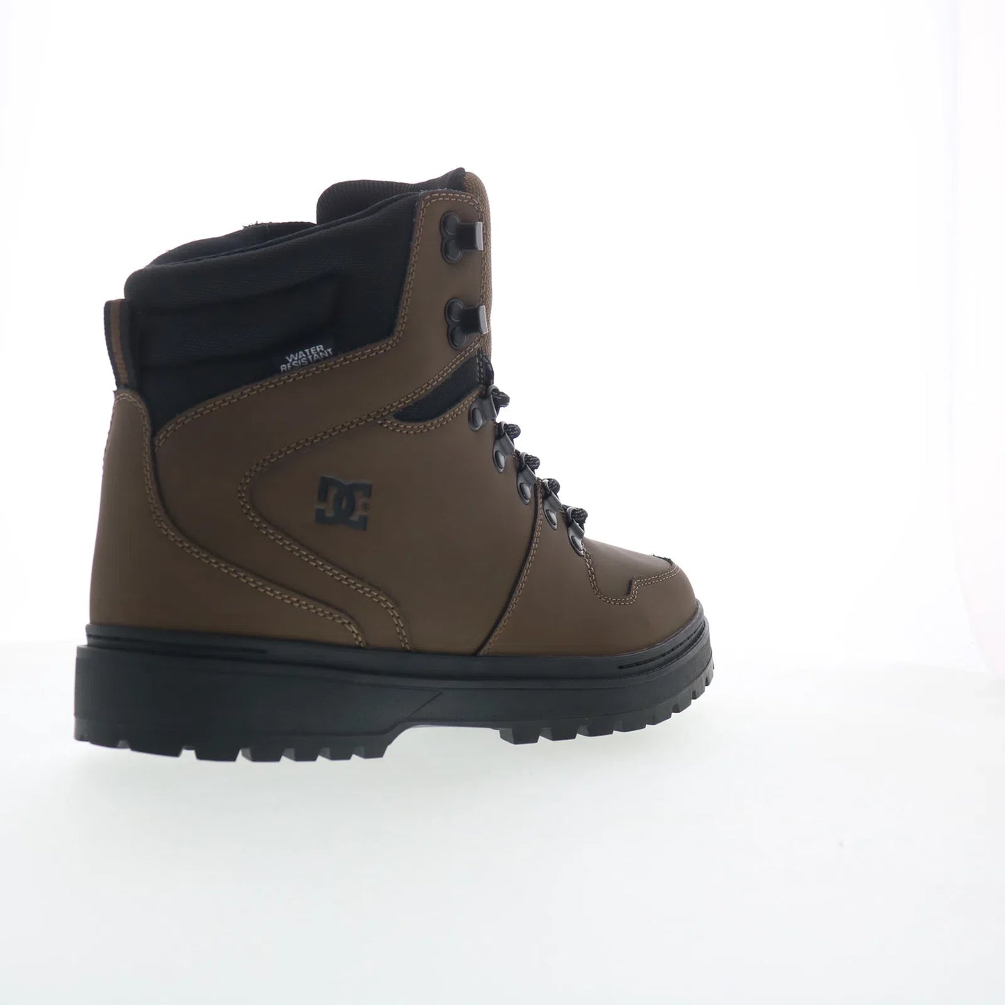 DC Peary TR ADYB700045-DCC Mens Brown Leather Skate Inspired Sneakers Shoes