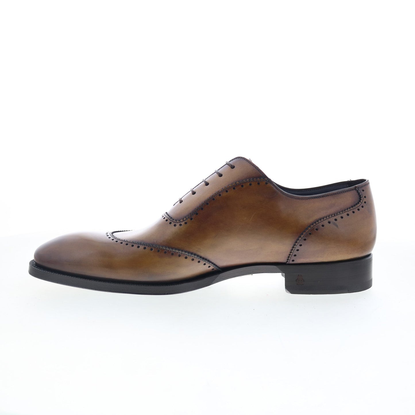 Di Bianco Positano Premium Mens Brown Oxfords Wingtip & Brogue Shoes