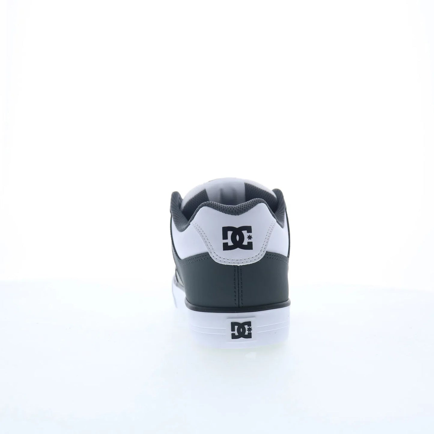 DC Pure DC01782027-GYLGWH Mens Gray Leather Skate Inspired Sneakers Shoes