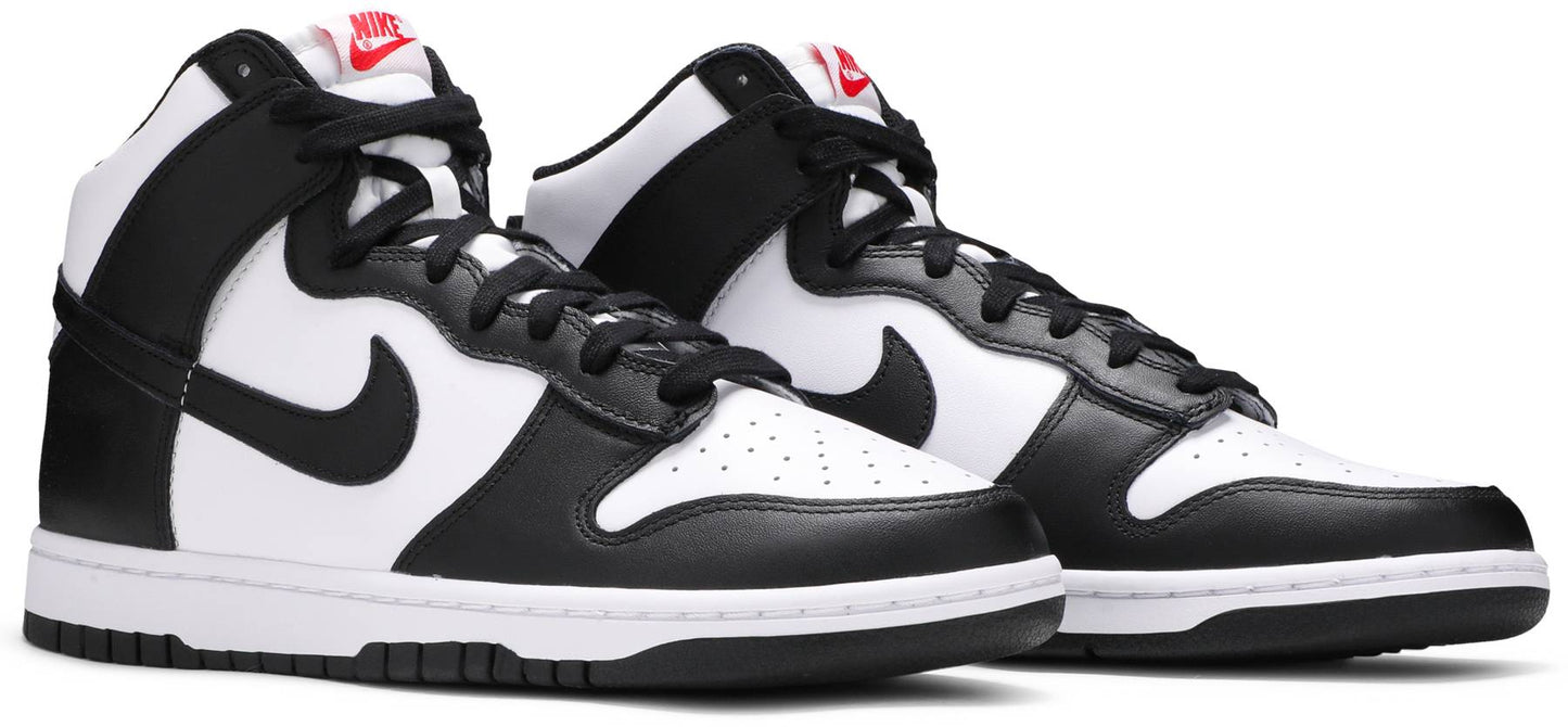 Nike Womens Dunk High Sneakers - 'Black White'