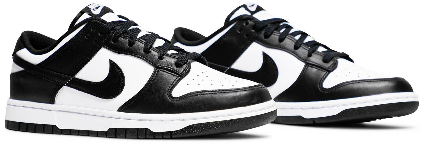 Nike Dunk Low Sneakers - 'Black White'