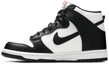 Nike Grade School Womens Dunk High Sneakers - 'Black White'