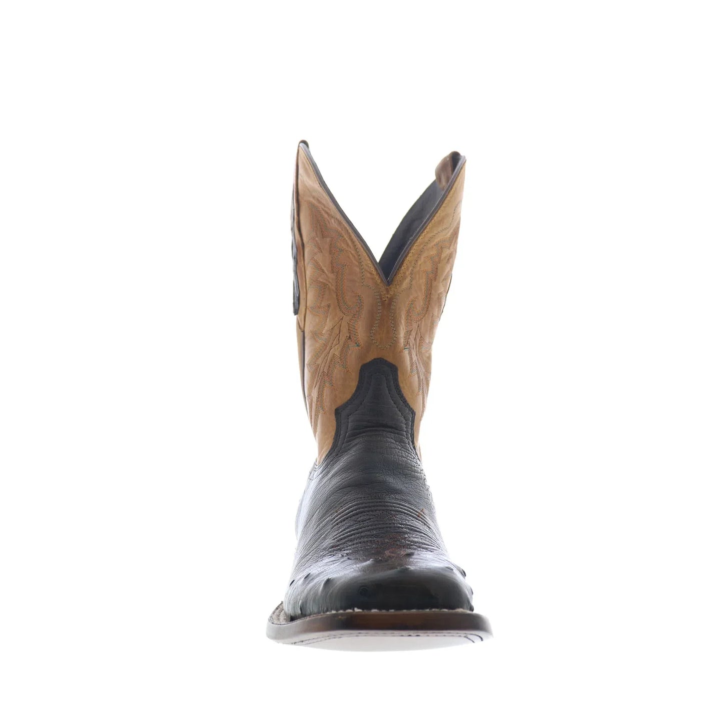 Tony Lama Rancho Smooth Ostrich TL5381 Mens Brown Cowboy Western Boots