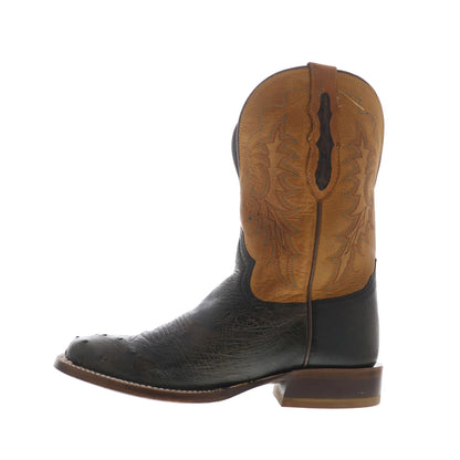 Tony Lama Rancho Smooth Ostrich TL5381 Mens Brown Cowboy Western Boots
