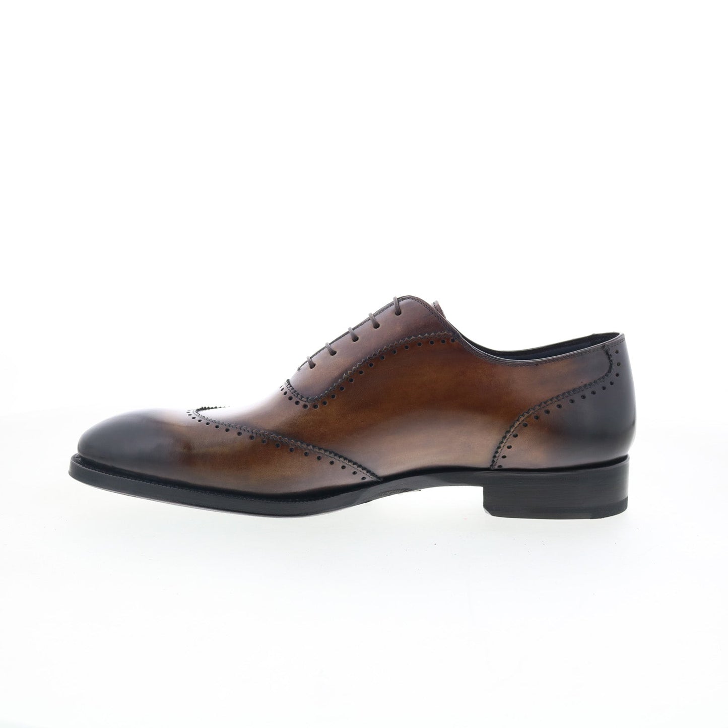 Di Bianco Reggio Deco Zenzero Mens Brown Oxfords Wingtip & Brogue Shoes