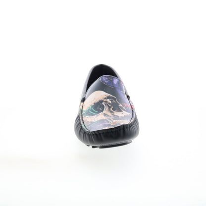 Robert Graham Jump RG5793S Mens Black Loafers & Slip Ons Moccasin Shoes