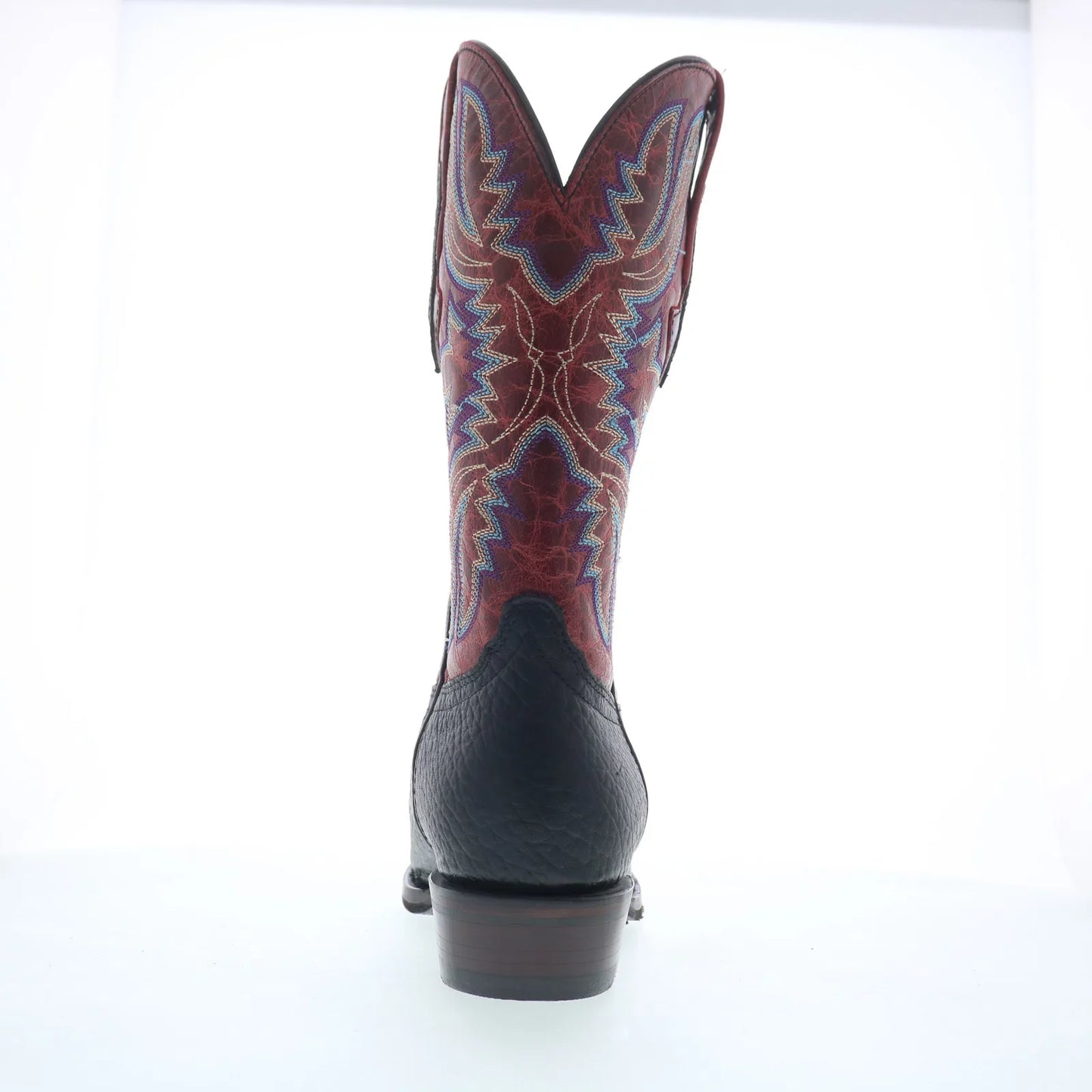 Dingo Rio Lobo DI-154 Mens Black Leather Slip On Cowboy Western Boots