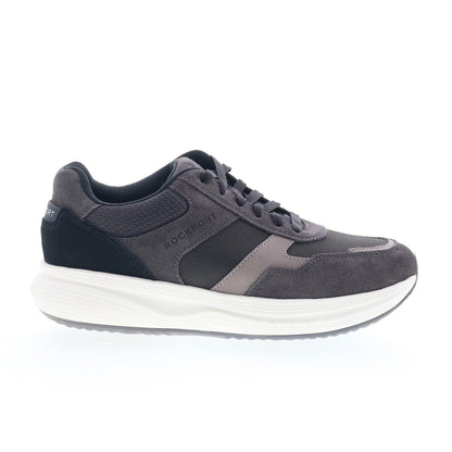 Rockport DMX Corvin RMDMXCORVIN Mens Gray Wide Lifestyle Sneakers Shoes