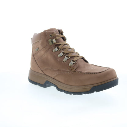 Rockport Ezra Waterproof RMEZRA Mens Brown Leather Casual Dress Boots