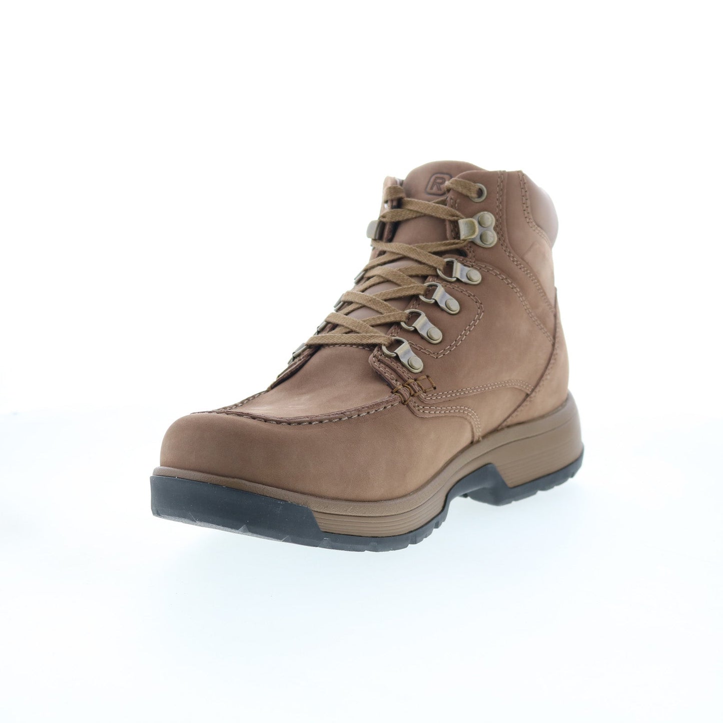 Rockport Ezra Waterproof RMEZRA Mens Brown Leather Casual Dress Boots