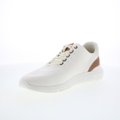 Rockport Jaimson RMJAIMSON Mens White Canvas Lifestyle Sneakers Shoes