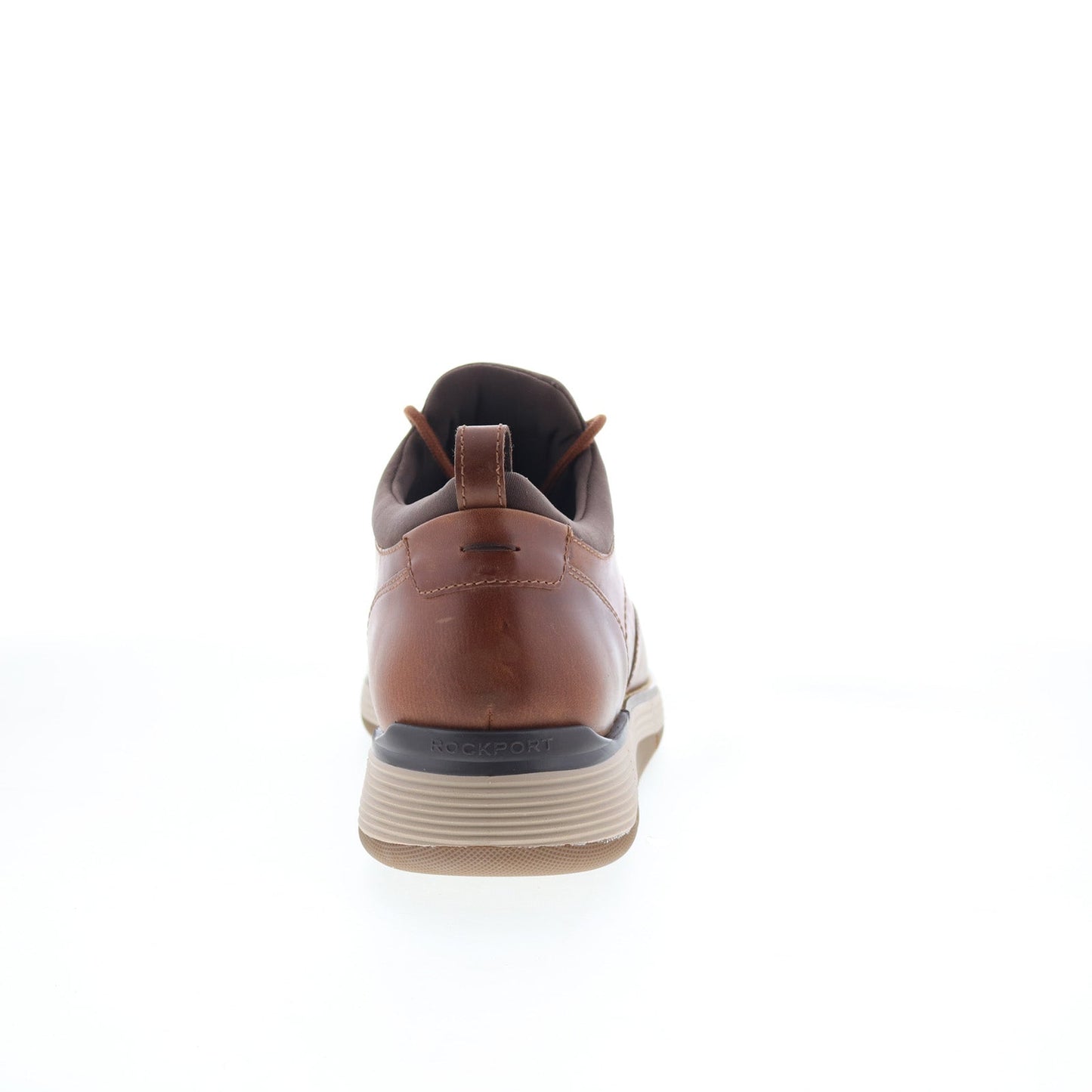 Rockport Lukah RMLUKAH Mens Brown Wide Oxfords & Lace Ups Plain Toe Shoes