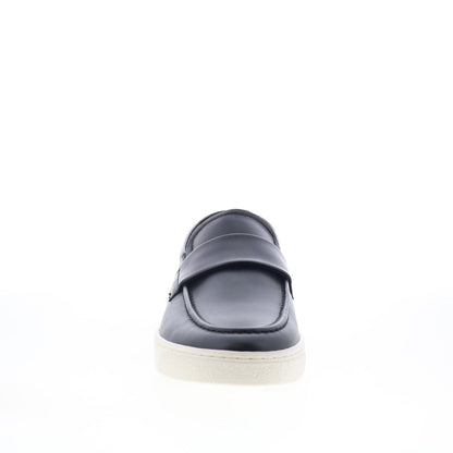 Rockport Reller RMRELLER Mens Black Wide Loafers & Slip Ons Casual Shoes