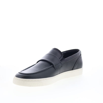 Rockport Reller RMRELLER Mens Black Wide Loafers & Slip Ons Casual Shoes