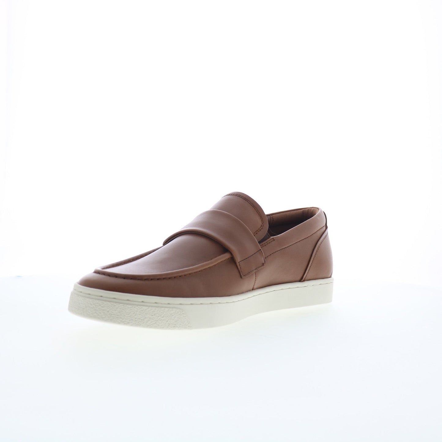 Rockport Reller RMRELLER Mens Brown Wide Loafers & Slip Ons Casual Shoes