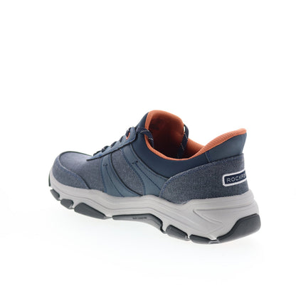 Rockport Rhett 2 RMRHETT2 Mens Blue Canvas Lifestyle Sneakers Shoes