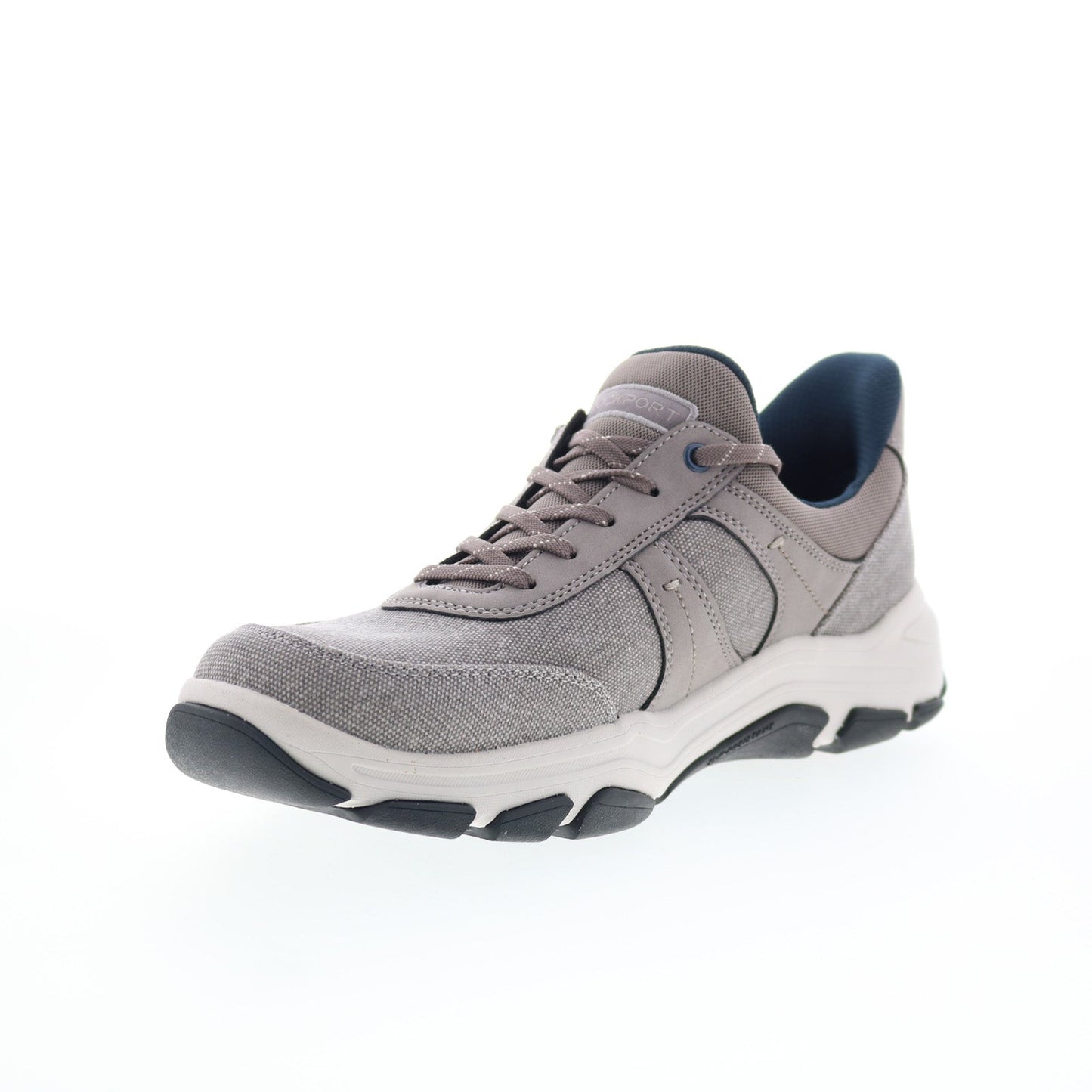 Rockport Rhett 2 RMRHETT2 Mens Gray Wide Canvas Lifestyle Sneakers Shoes