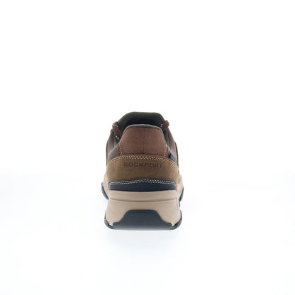 Rockport Rhett RMRHETT Mens Brown Extra Wide Lifestyle Sneakers Shoes