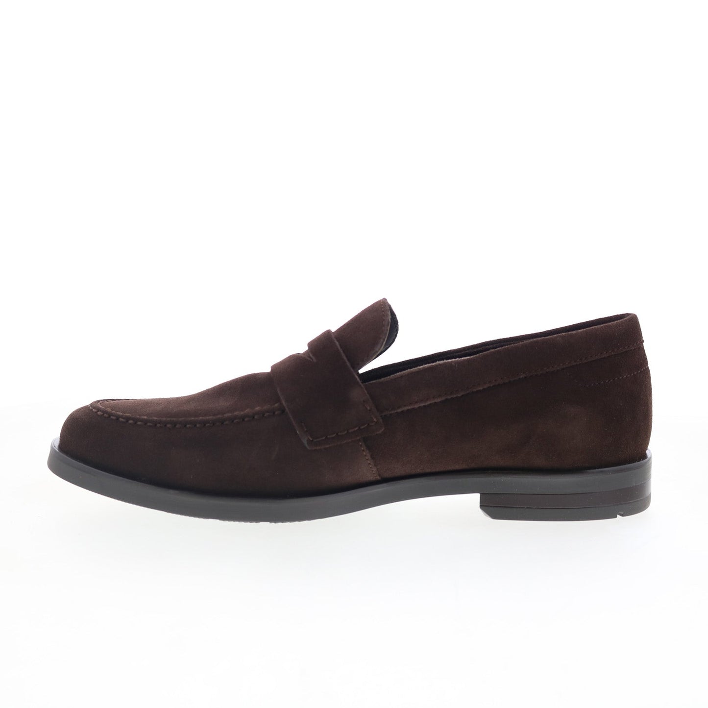 Rockport Sutton RMSUTTON Mens Brown Wide Loafers & Slip Ons Penny Shoes