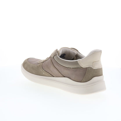 Rockport Tayton RMTAYTON Mens Gray Wide Suede Lifestyle Sneakers Shoes