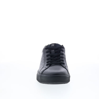 Rockport Total Motion Tarquin Mens Black Leather Lifestyle Sneakers Shoes