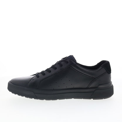 Rockport Total Motion Tarquin Mens Black Leather Lifestyle Sneakers Shoes