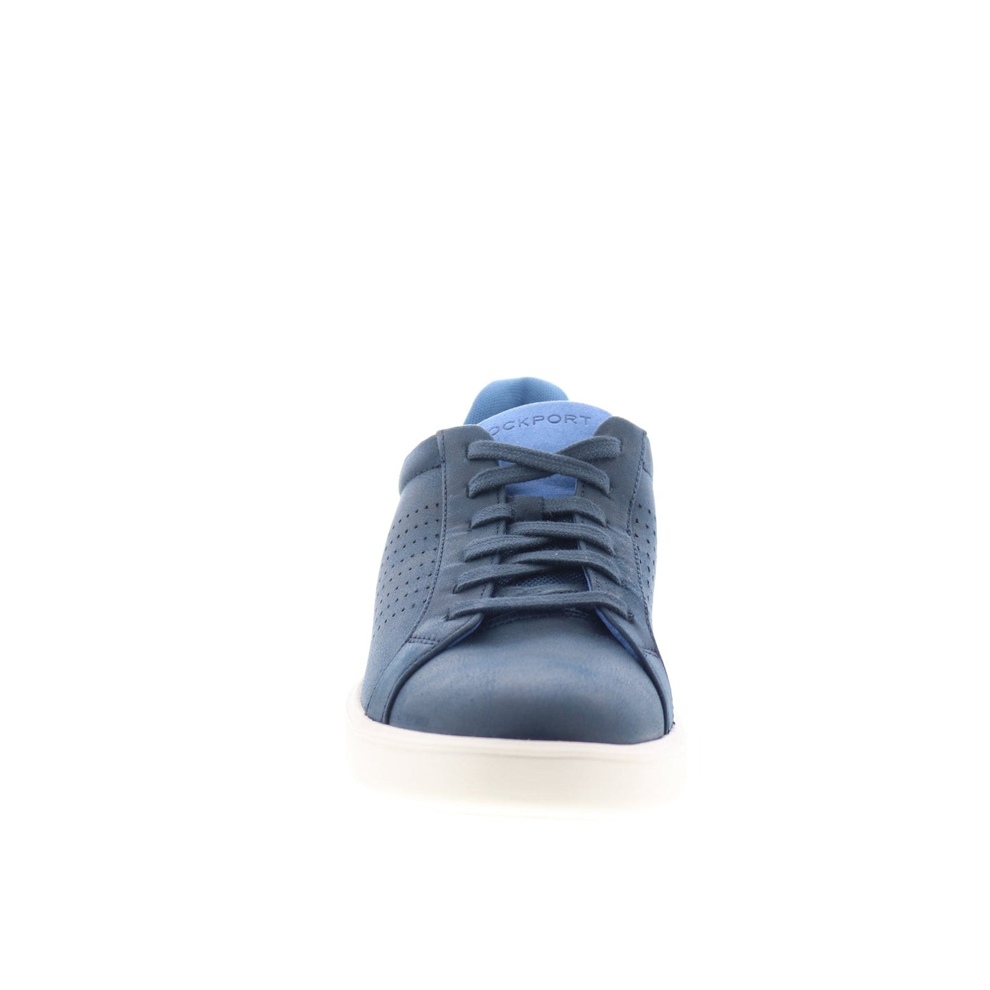 Rockport Tristen Step Activated Lace Up Mens Blue Wide Sneakers Shoes