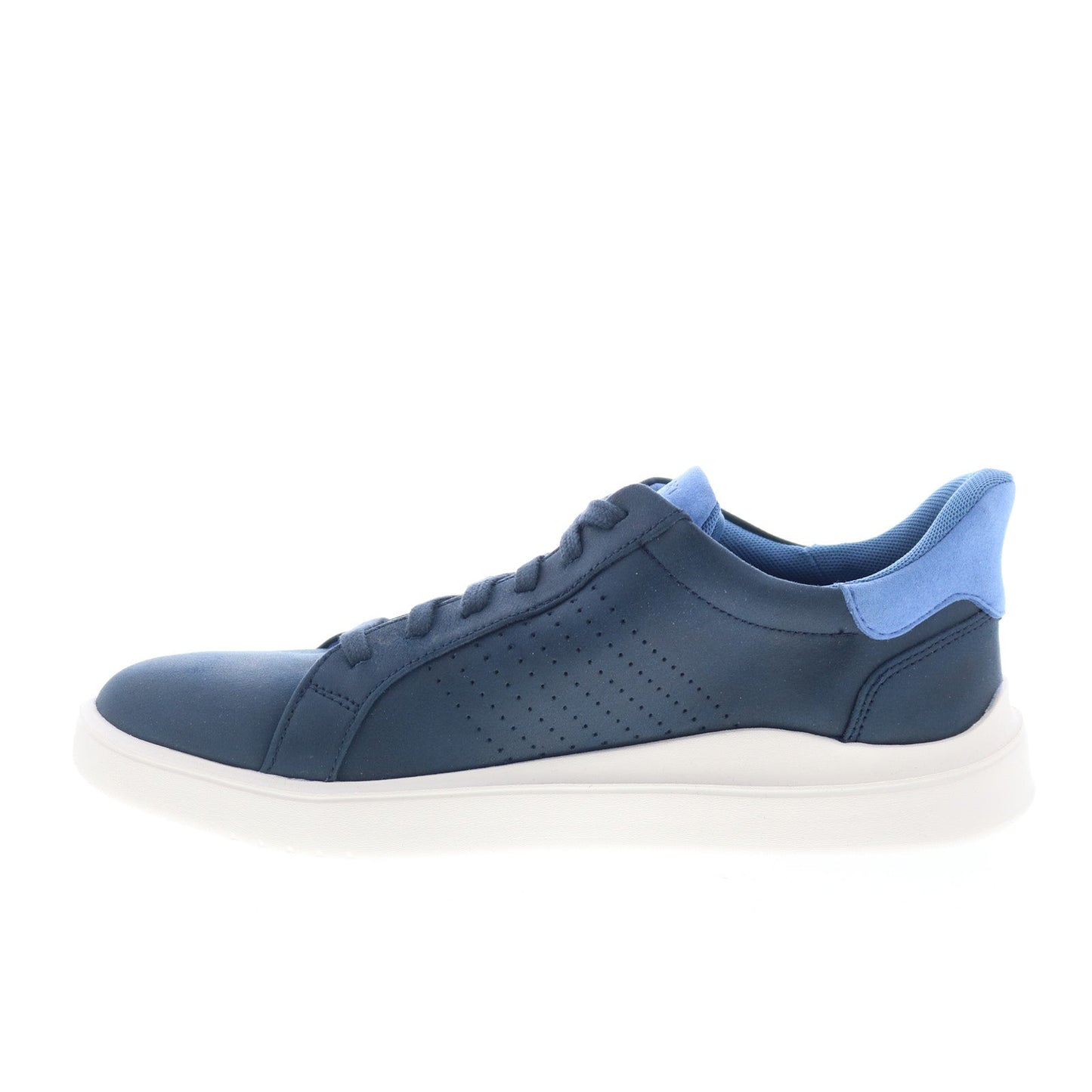 Rockport Tristen Step Activated Lace Up Mens Blue Wide Sneakers Shoes