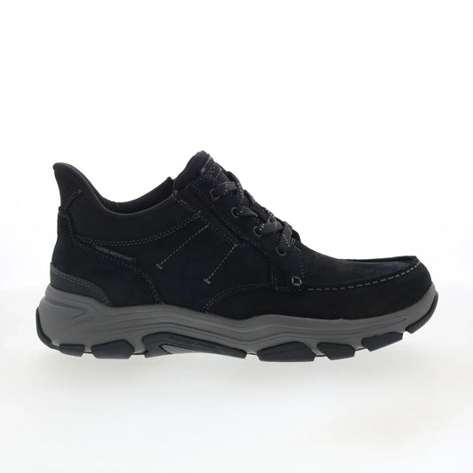Rockport Ronan RMRONAN Mens Black Wide Leather Lifestyle Sneakers Shoes