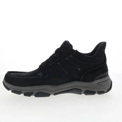 Rockport Ronan RMRONAN Mens Black Wide Leather Lifestyle Sneakers Shoes