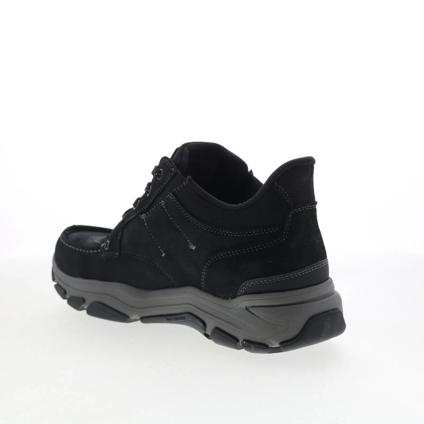 Rockport Ronan RMRONAN Mens Black Wide Leather Lifestyle Sneakers Shoes