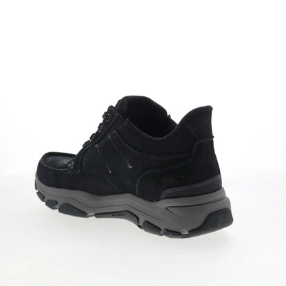 Rockport Ronan RMRONAN Mens Black Wide Leather Lifestyle Sneakers Shoes
